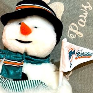 NWT Miami ‘Fins Snowman